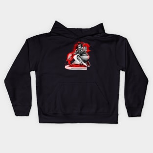 SHO NUFF THE LAST DRAGON FIGHT Kids Hoodie